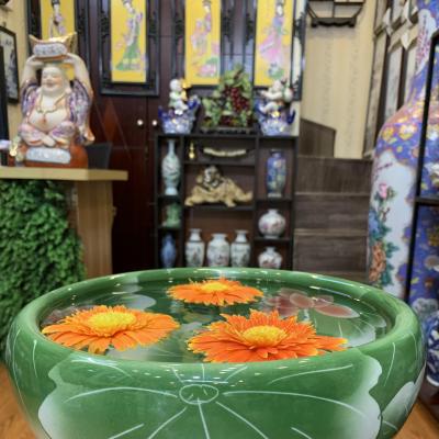 Ang thả cá, thả hoa họa tiết Hoa Sen